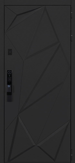 Стальная дверь "Амстердам" (биометрический замок Y12). Заказная модель.