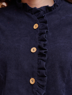 Жакет вельвет укороченный