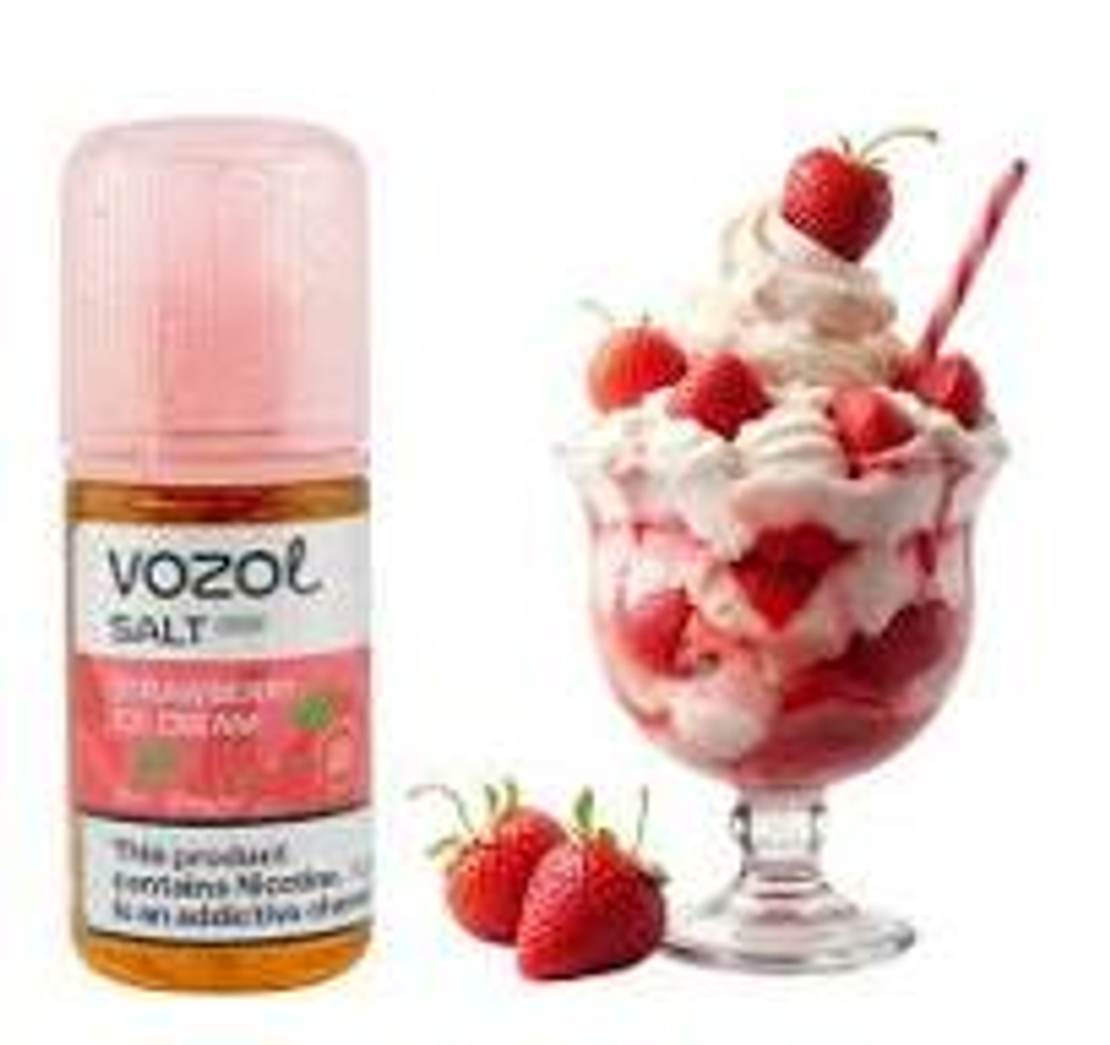 VOZOL SALT Prime - strawberry ice cream (5% nic, 30ml)