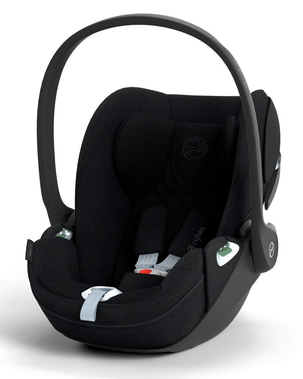 Коляска 3 в 1 Cybex Priam IV Rosegold complete и автокресло Cloud T i-Size Sepia Black Plus Peach Pink