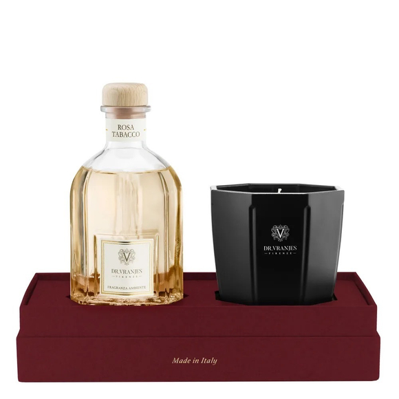 Dr. Vranjes Rosa Tabacco диффузор 250 мл со свечой 200 г (аромат роза и табак)