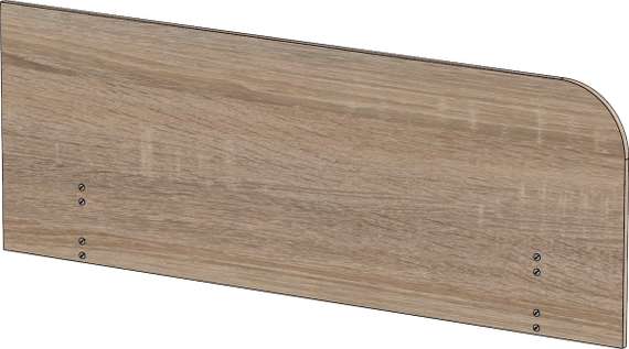 Экран Стандарт- дуб сонома