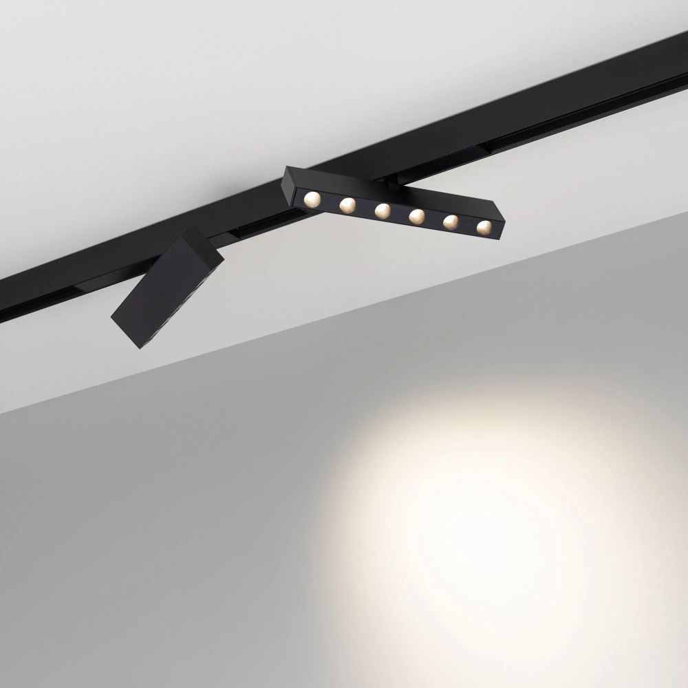 Светильник MAG-DOTS-FOLD-25-S200-6W Day4000 (BK, 30 deg, 24V) (Arlight, IP20 Металл, 5 лет) 033725