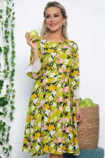 Платье Яна (зеленое) П13639-33М LT Collection