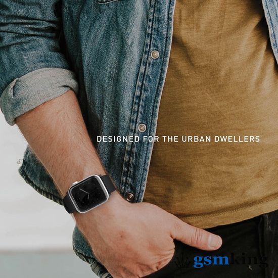 Uniq MONDAIN Leather Strap for Apple Watch 42|44|45mm Brown