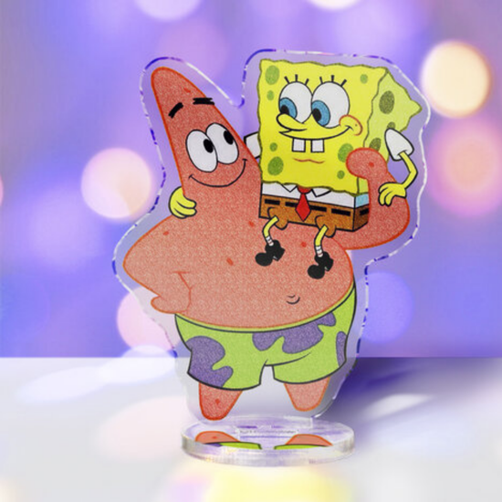 Фигурка акриловая Губка боб и Патрик, Spongebob Squarepants