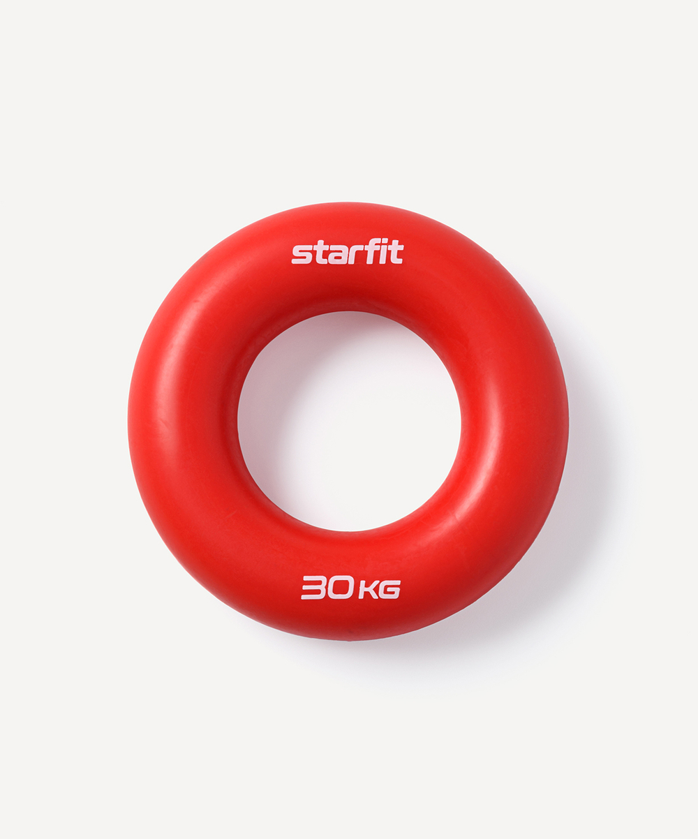 Эспандер кистевой STARFIT ES-404 Кольцо, 30 кг, силикагель, красный