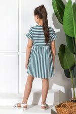 Платье для девочки Лагуна-1 Виотекс ЗЕЛЁНЫЙ