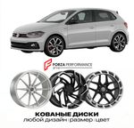 КОВАНЫЕ ДИСКИ для Volkswagen Polo GTI 2010-2025 Фольксваген