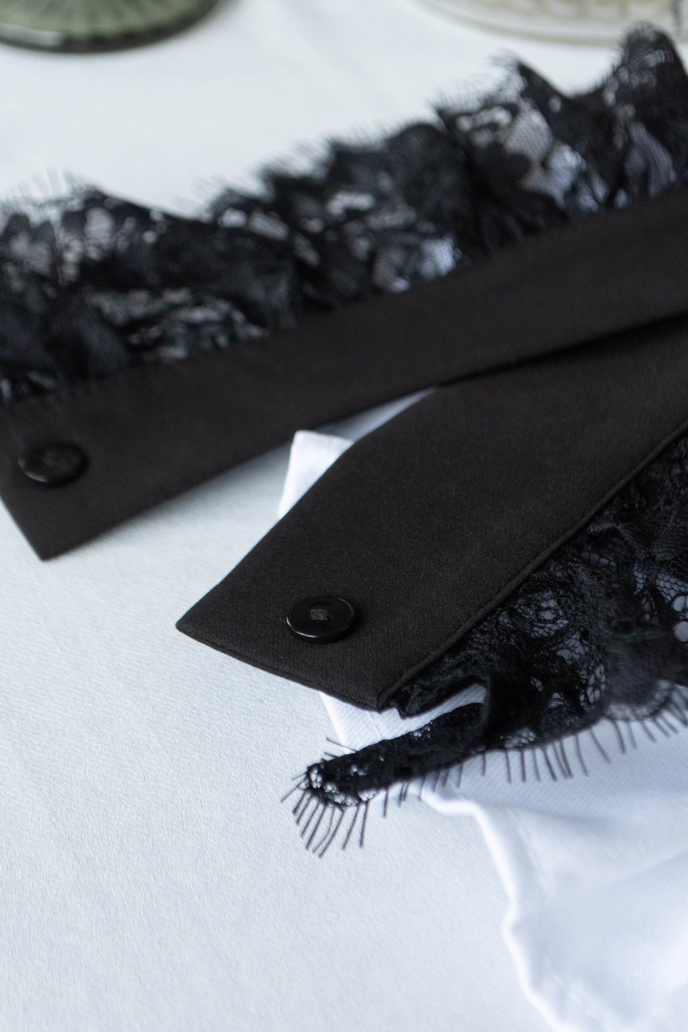 Съемные манжеты черные