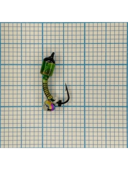 Мормышка вольф. безнасадочная Лесотка №3