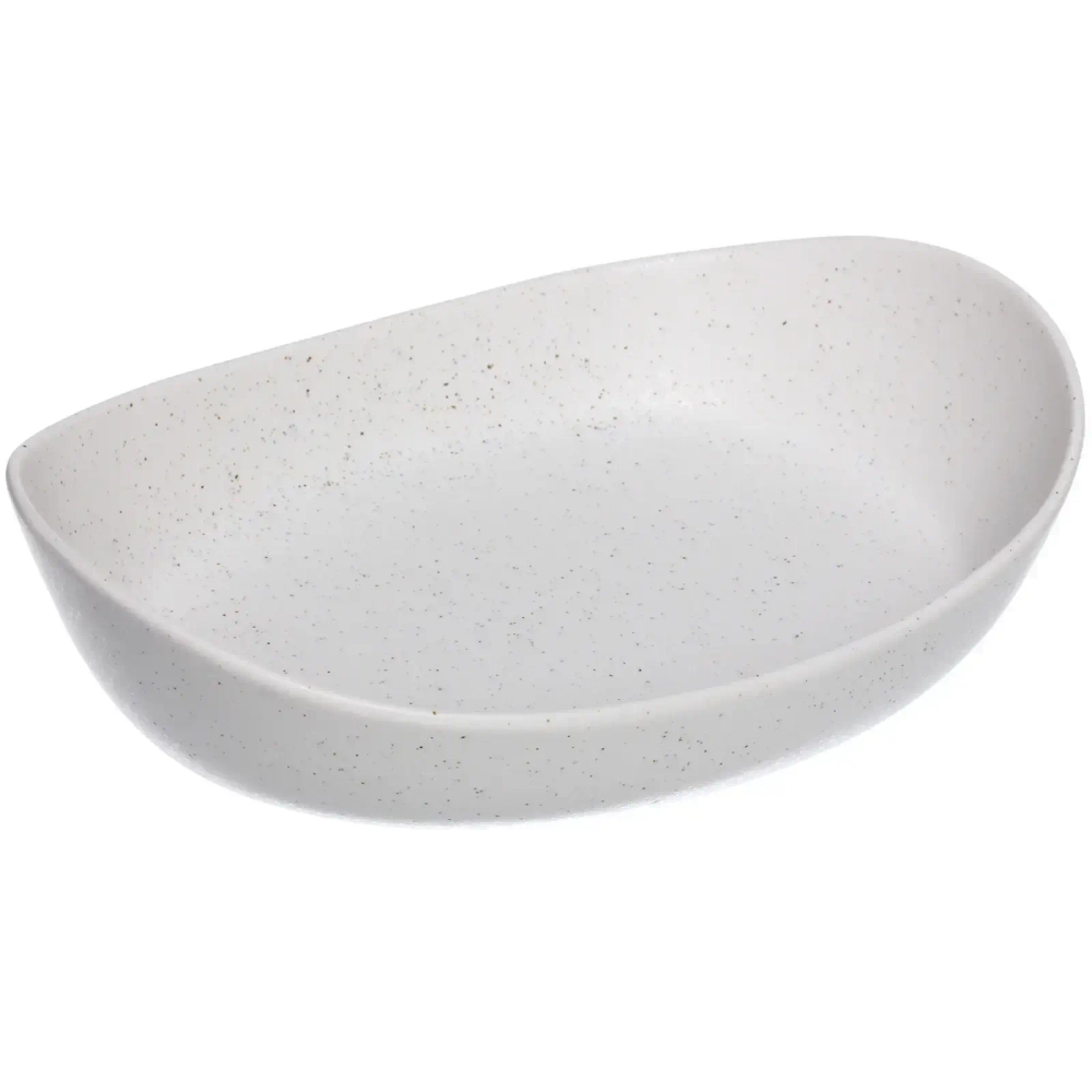 Блюдо керамическое «Perfetto» 24*16,8*6см, белое