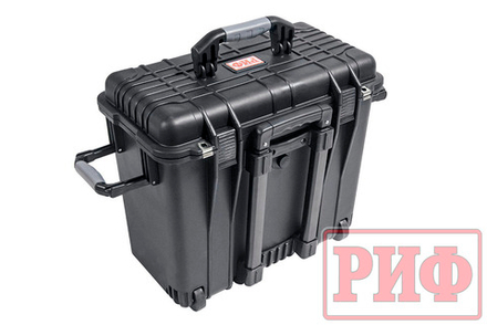 Кейс защитный ударопрочный РИФ 500х305х457 мм на колесах с телескопической ручкой IP55