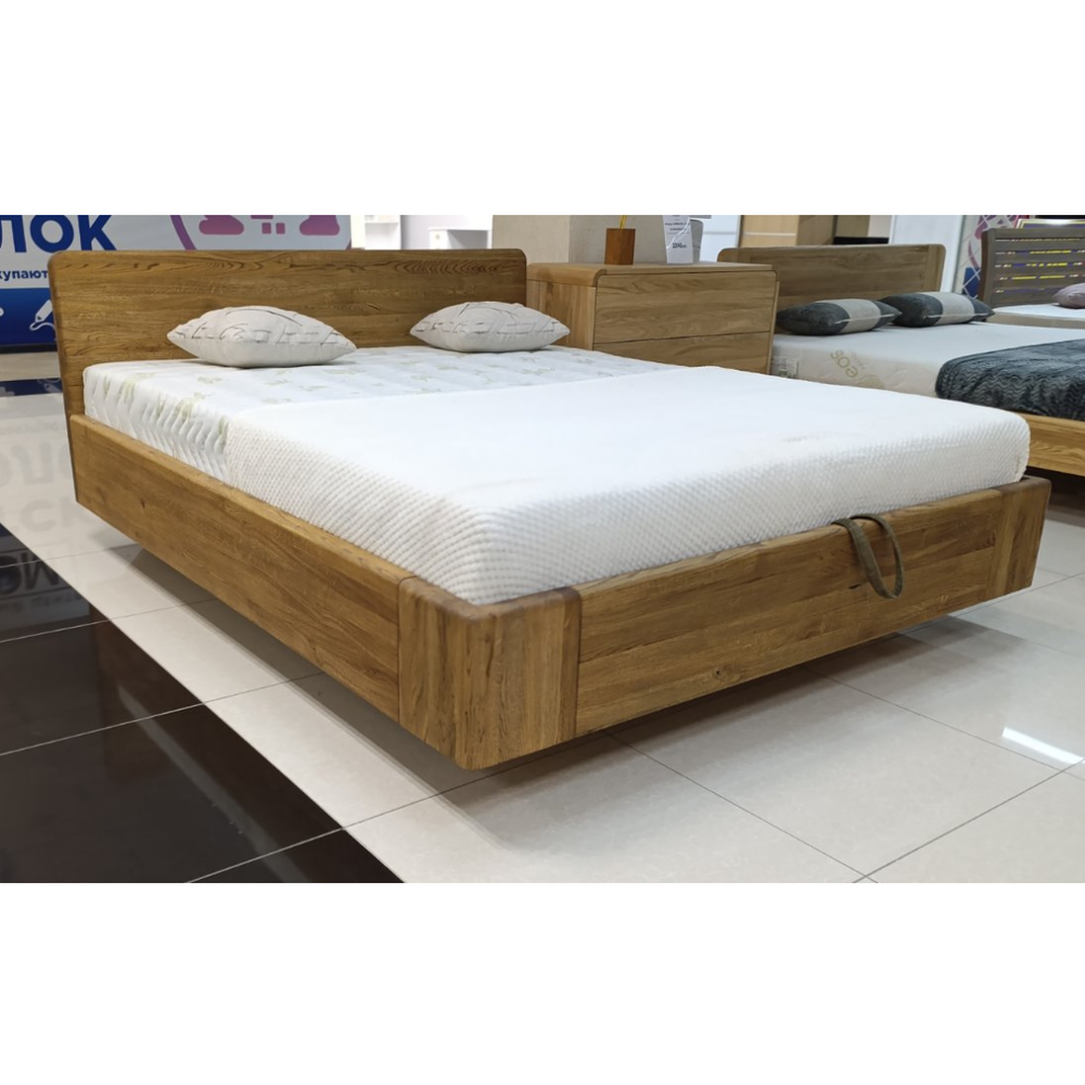 Кровать Obolo из массива дуба (под подъемный механизм)