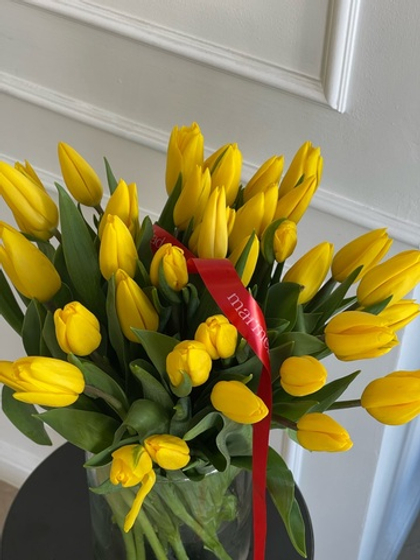 ОПТ тюльпан - классика ЖЕЛТЫЙ