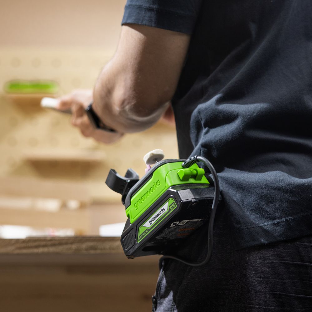 Гравер аккумуляторный Grenworks G24RT Арт.3200807, 24V, бесщеточный, с принадлежностями 52 шт., без АКБ и ЗУ