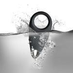 Черное эрекционное кольцо Empower (Цвет: черный)