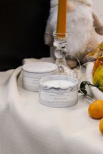 Свеча Белый чай, гипс, 80 / 200 мл.