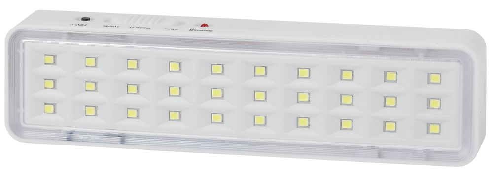 Аварийный светильник светодиодный ЭРА DBA-101-0-20 непостоянный 30LED 5ч IP20 (160x43x25мм) Б0044394