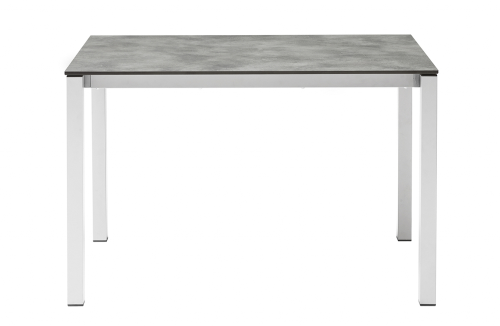 Стол ламинированный раздвижной Scab Design Pranzo Extendable, белый, цементный
