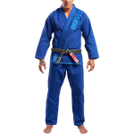 ги для BJJ Grips Italian blue
