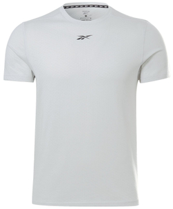 Мужская теннисная футболка Reebok Workout Ready Mesh T-Shirt M - pure grey