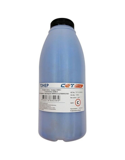 Емкость с тонером Тонер Cet CE08-C / CE08-D CET111040360 голубой бутылка 360гр. (в компл.:девелопер) для принтера Xerox AltaLink C8045 / 8030 / 8035; WorkCentre 7830