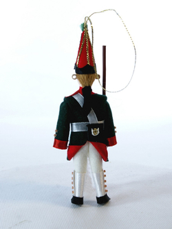 Кукла-подвеска солдатик Гренадер