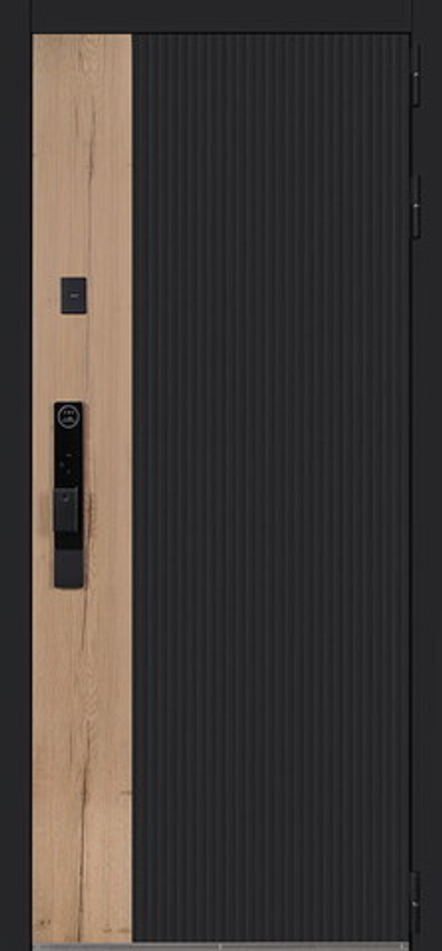 Стальная дверь «Конструктор» (биометрический замок Smart lock Y12)