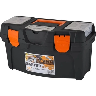 Ящик для инструментов Master 16 чёрный/оранжевый