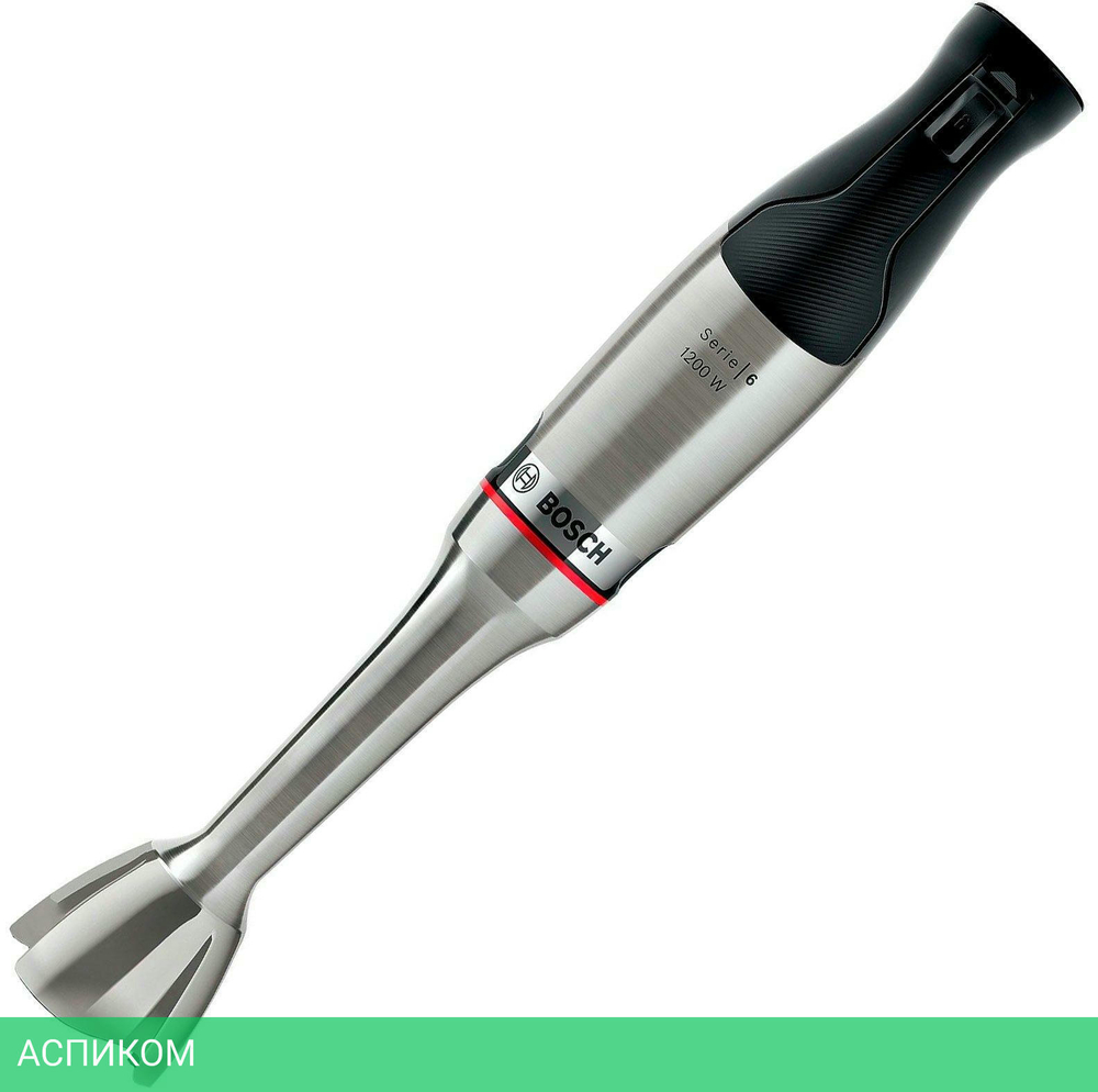 Блендер Bosch MSM6M8X1 нержавеющая сталь/черный
