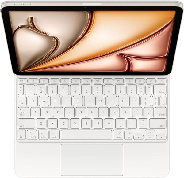 Клавиатура Apple Magic Keyboard для iPad Air 11" Белый | White (MDFV4LL/A), Русская гравировка