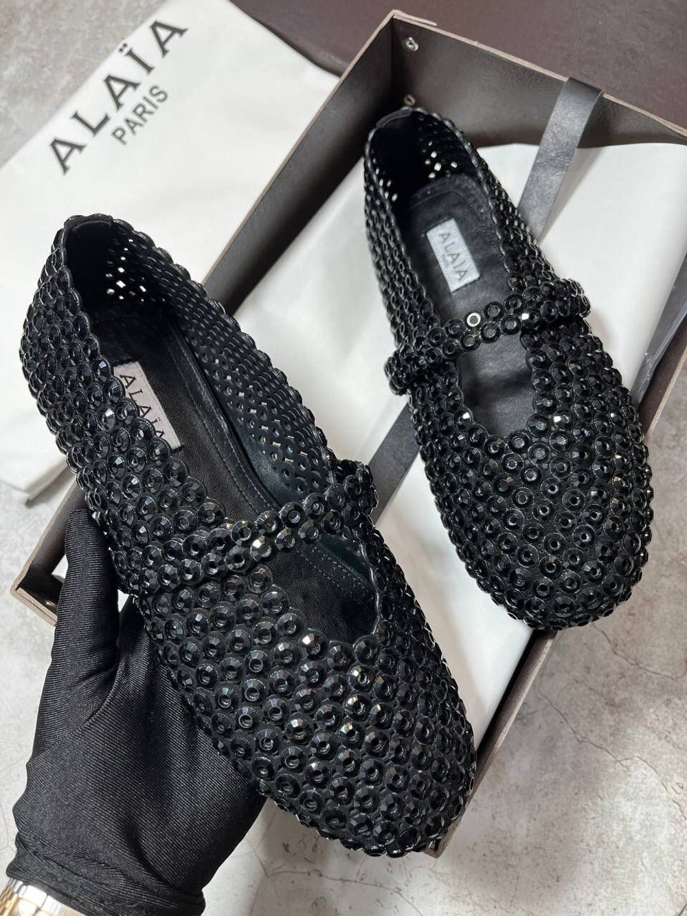 Балетки Alaia, арт. 484729713