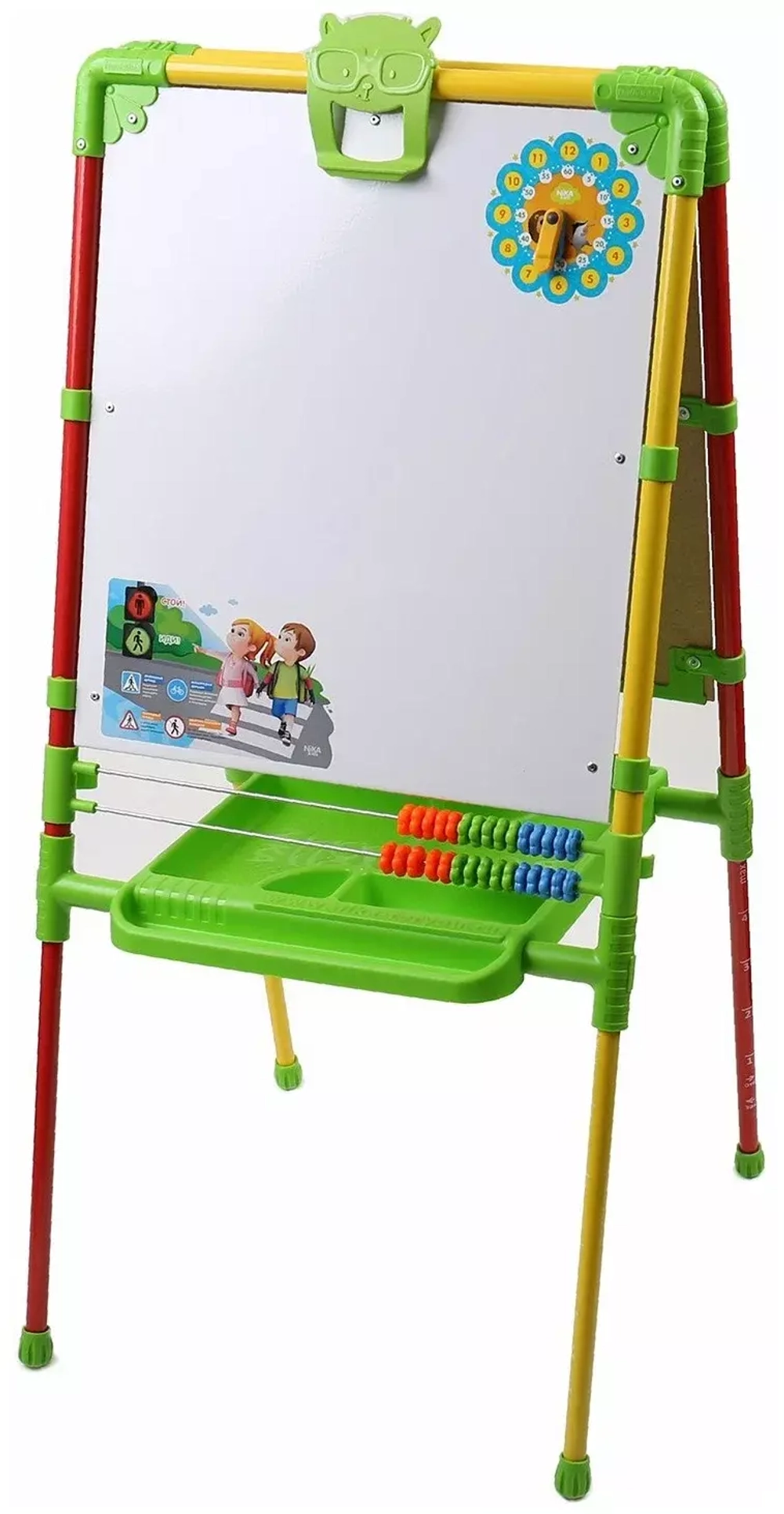 Мольберт желто-красный двусторонний МСФ