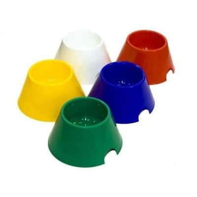 Миска пластиковая для спаниеля, цвета в ассортименте (Дарэлл) 1335