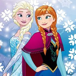 Puzzle DFZ: Anna und Elsa 40 pcs
