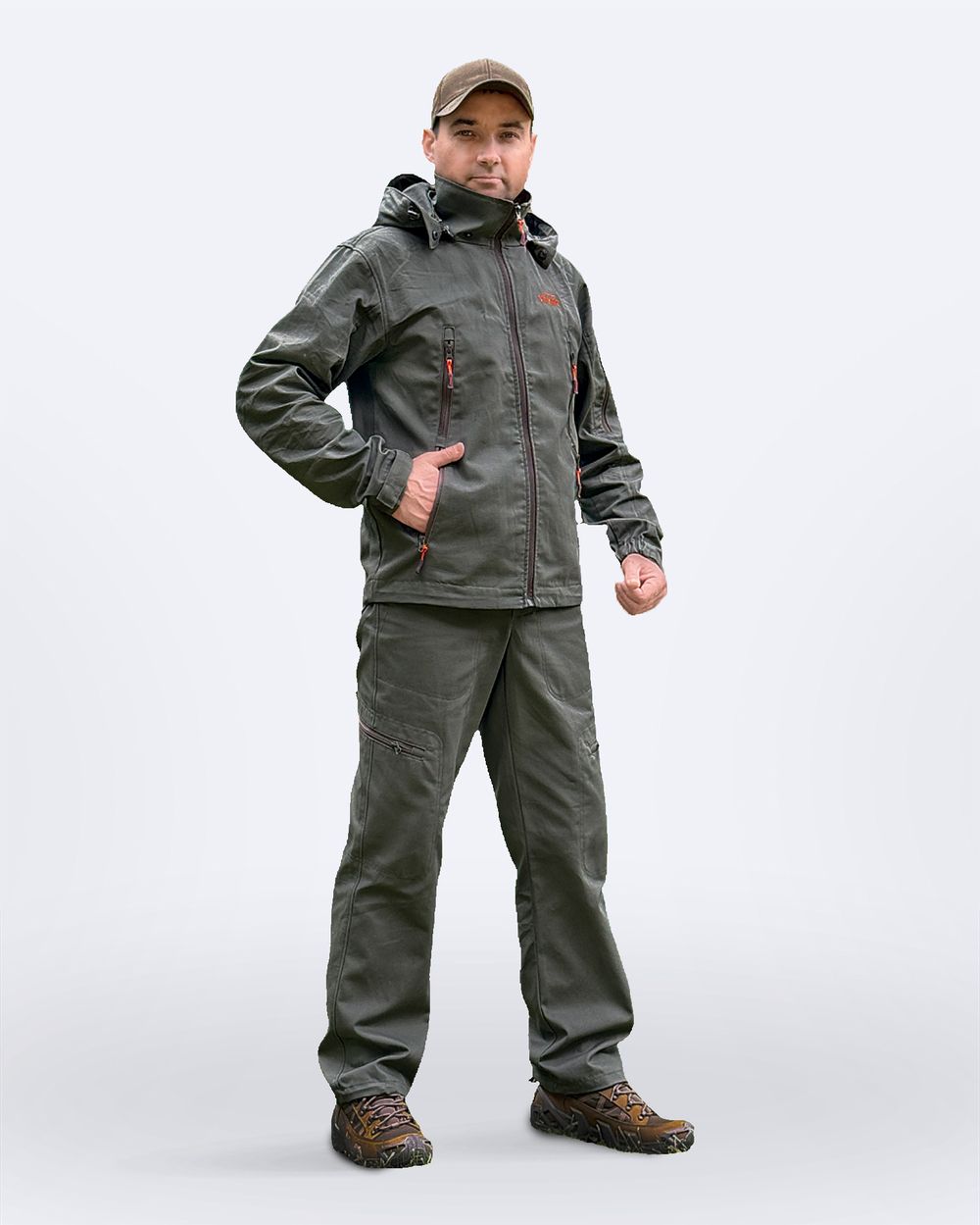 Летний костюм Форест — канвас 100% хлопок, Хаки