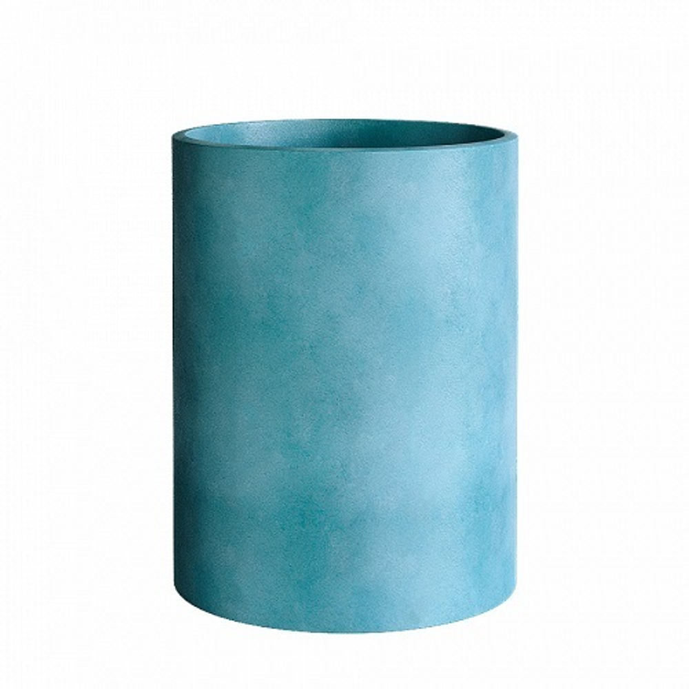 Кашпо Concretika Cylinder D40 H80 Cloudy Blue