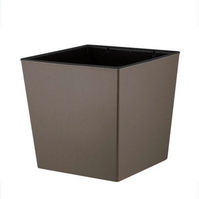Горшок для цветов InGreen London CUBE 177 х 177 мм, 4,2 л c дренажной вставкой, французский платан