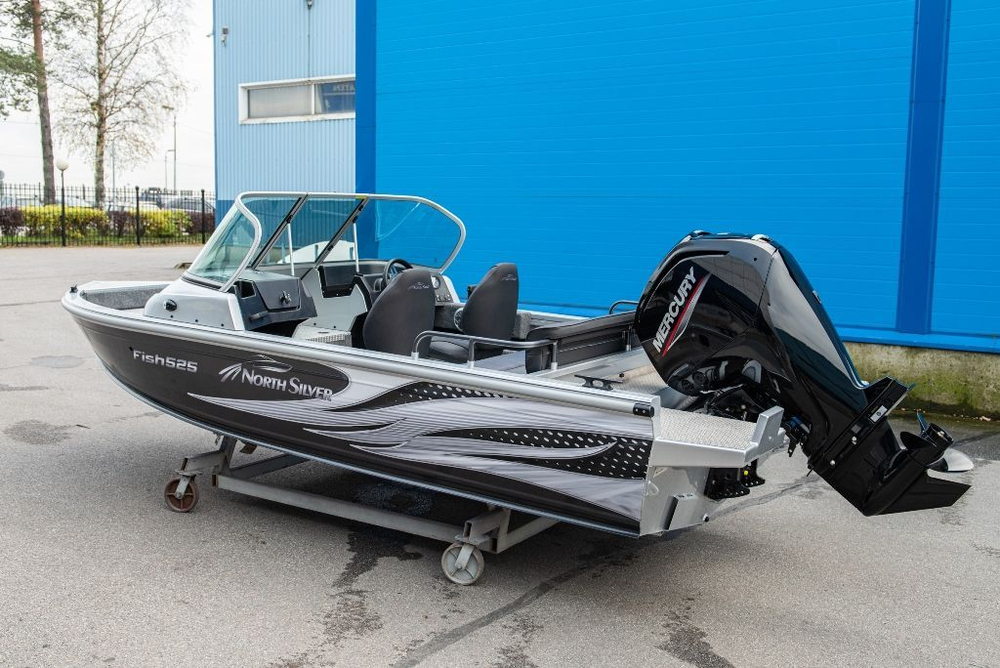 Катер-лодка алюминиевая NORTHSILVER 525 Fish