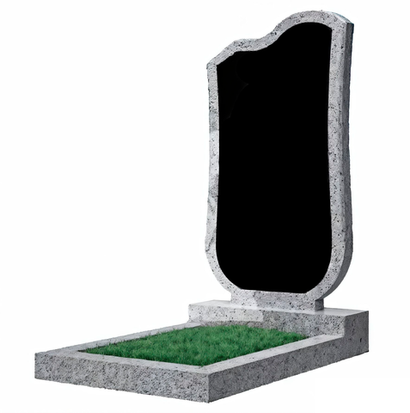 Памятник фигурный со вставкой (Black) JD-3 (комплект)