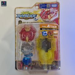 Волчок и лаунчер Xcalibur Force Xtreme B23 от Takara Tomy