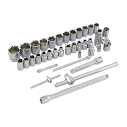 Набор инструментов 101 предмет, 120 зубьев, CrV, 1/4", 1/2" GROSS 14151