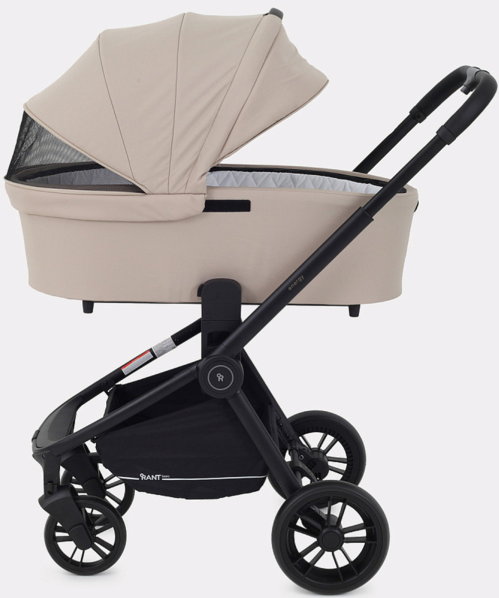 Детская коляска Rant Basic Energy 3 в 1 Beige 2024