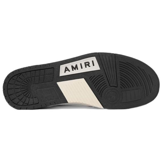 Amiri Low Top 'White Black'