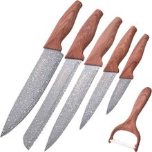 Набор Zillinger 5 ножей и овощечистка ZP-522