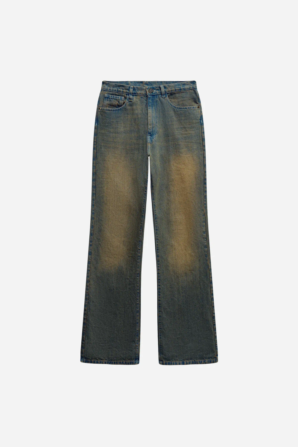 Джинсы Barrel с винтажным эффектом