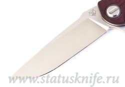 Нож Широгоров Soft Overkill Maroon (RJ Martin)фотография - 4