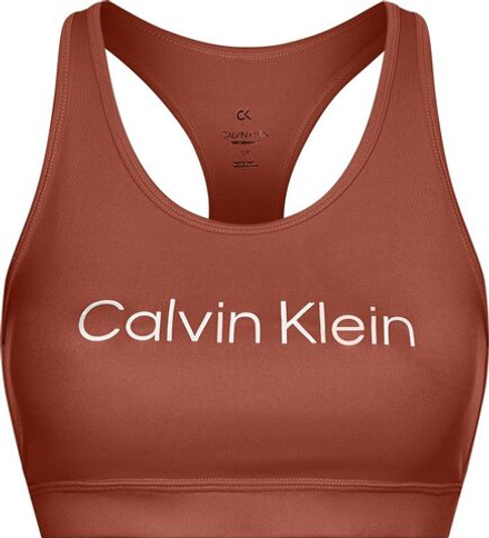 Теннисный бюстгальтер Calvin Klein Medium Support Sports - russet