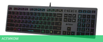 Клавиатура A4Tech Fstyler серый/неоновая подсветка (FX60H GREY/NEON)